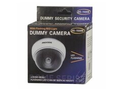 Camera supraveghere falsa de tip dome, Led Rosu